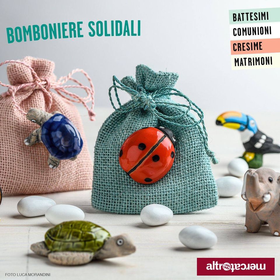 Bomboniere solidali Altromercato