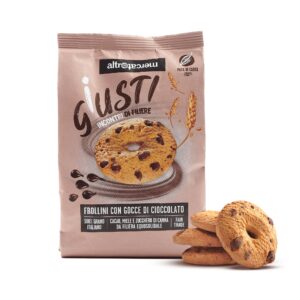 Biscotti con gocce di cioccolato